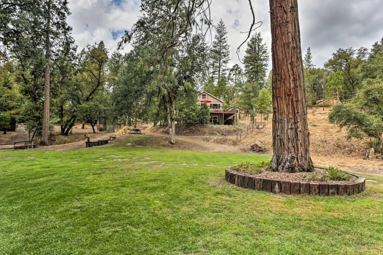 Rustic Oakhurst Retreat Less Than 4 Mi To Bass Lake! Villa Exterior photo